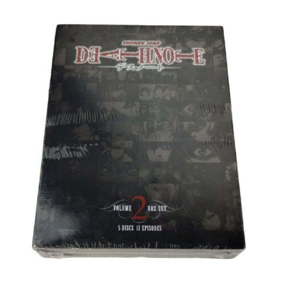 Shonen Jump Death Note Volume 2 Box Set 5 Disc DVD Set 2009 Japanese Anime New